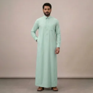 Classic Mens Green Saudi Thobe Canada