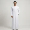 White Omani Thobe For Men
