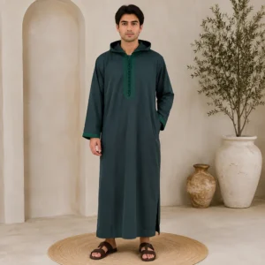 Hooded Moroccan Djellaba