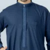 Designer Men's Navy Blue Saudi Thobes CA Men's Navy Blue Saudi Thobe