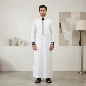 White Thobe For Men