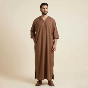 Brown Moroccan Thobes Men Canada