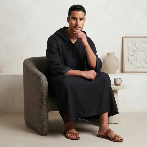 Hooded Moroccan Thobes Men Canada
