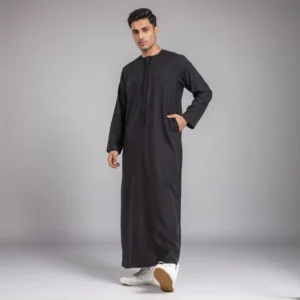 Black Thobe For Men