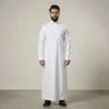 Executive Men's White Cashmere Wool Thobe Canada White Cashmere Wool Thobe