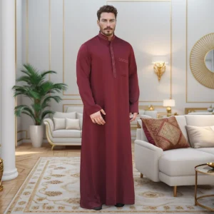 Deep Maroon Thobe
