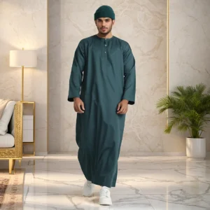 Jungle Green Saudi Thobe For Men Canada Jungle Green Saudi Thobe For Men Canada