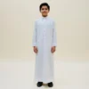 White Saudi Thobe For Boys