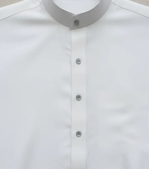 Kids Classic White Saudi Thobe For Boys