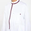 Kids Formal White Striped Piping Thobe for Boys Canada Kids Formal White Striped Piping Thobe for Boys