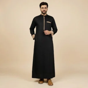 Black and Gold Thobe Canada