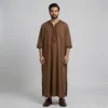 Brown Mens Moroccan Thobes CA