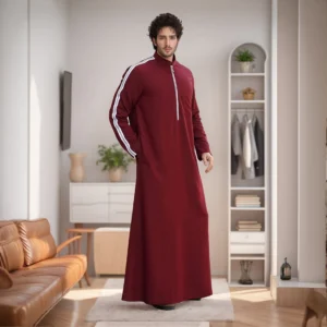 Men's Maroon Thobe