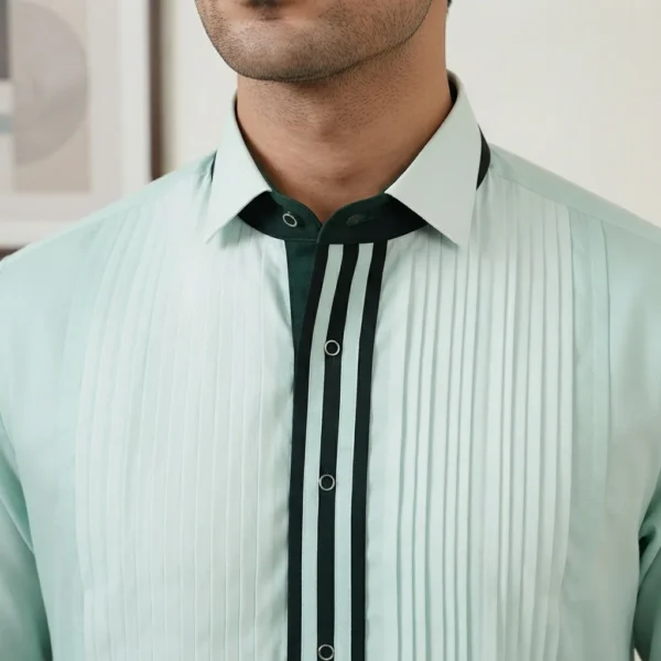 Mint Green Thobe For Men CA Mint Green Thobe For Men