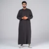 Dark Charcoal Grey Thobe Canada