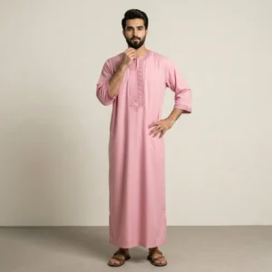 Premium Pastel Pink Moroccan Thobes Men Canada Pink Moroccan Thobes Men Canada