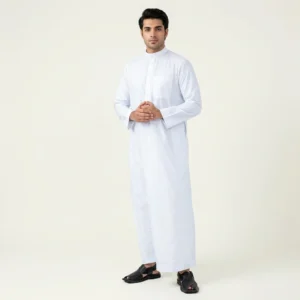 White Saudi Arabia Thobe For Men