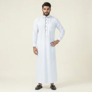 Pristine White Saudi Thobe