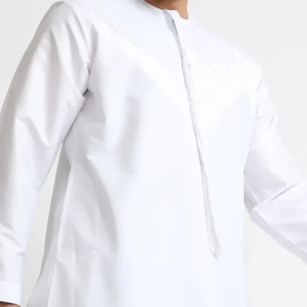 White Emirate Style Saudi Thobe For Mens Canada